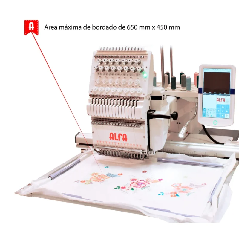 Bordadora Industrial Alfa AX15 ( DESCUENTO 1000€) - Imagen 4