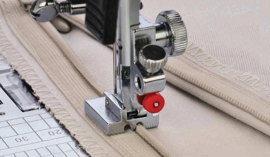 Prensatelas cremallera invisible 9MM - Imagen 3